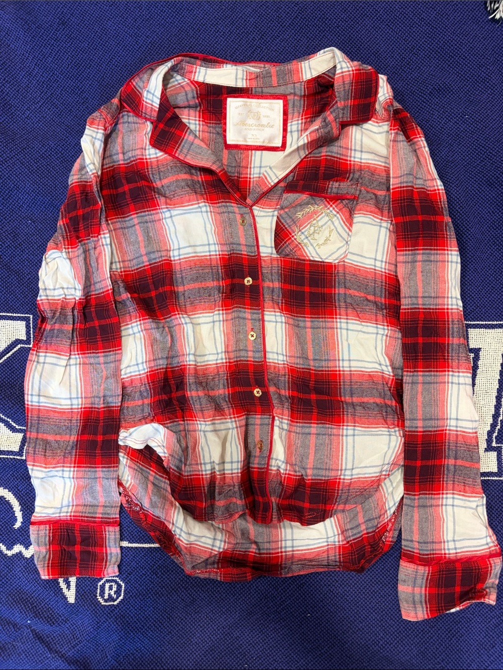 Abercrombie & Fitch Sleepwear plaid shirt